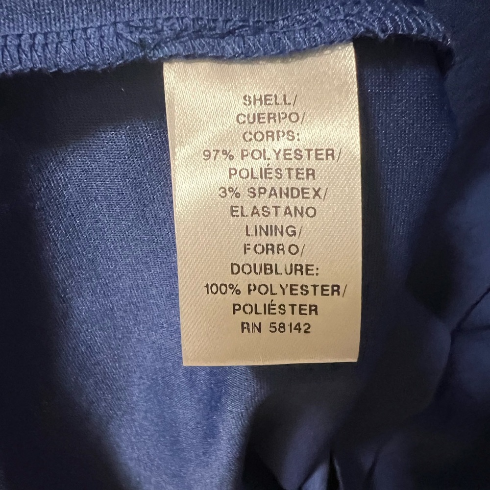 Donna Morgan Royal Blue dress - Helly R Severance - Size 12 - Picture 5 of 7